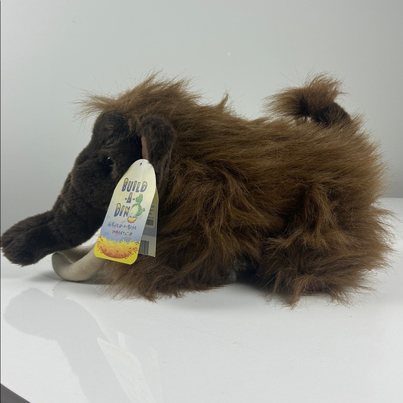 Build-A-Bear Brown Woolly Mammoth Plush - Build a Dino Friendosaur 2009 - NWT - Picture 3 of 9